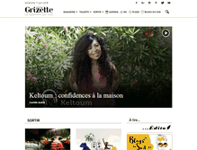 Tablet Screenshot of grizette.com